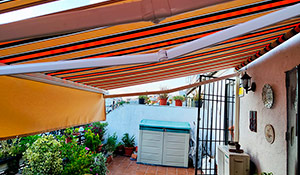 Toldos en Santorcaz.