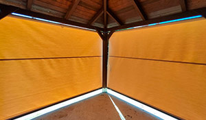 Toldos en Valdeavero, Guadalajara.